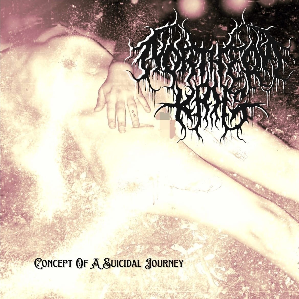 NORTHERN KRIG - Concept Of A Suicidal Journey 12" Gatefold LP (B/W - Splatter)