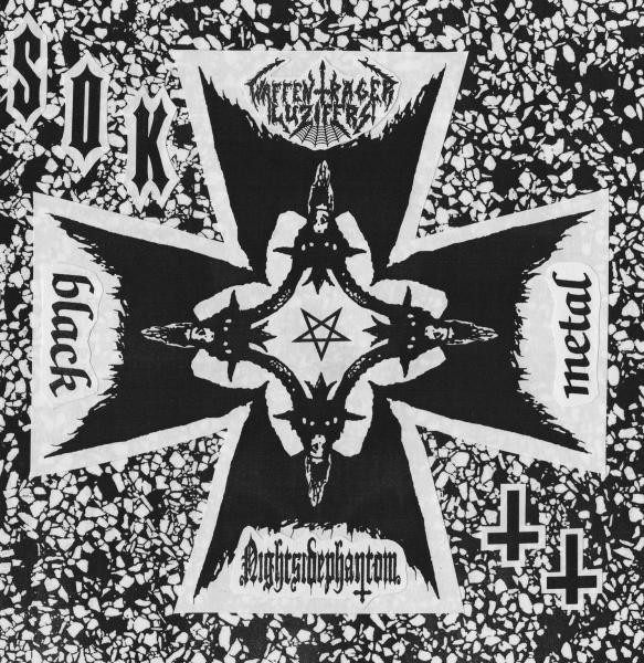 NIGHTSIDEPHANTOM / WAFFENTRÄGER LUZIFERS - Satan Overlord King Split 7" EP