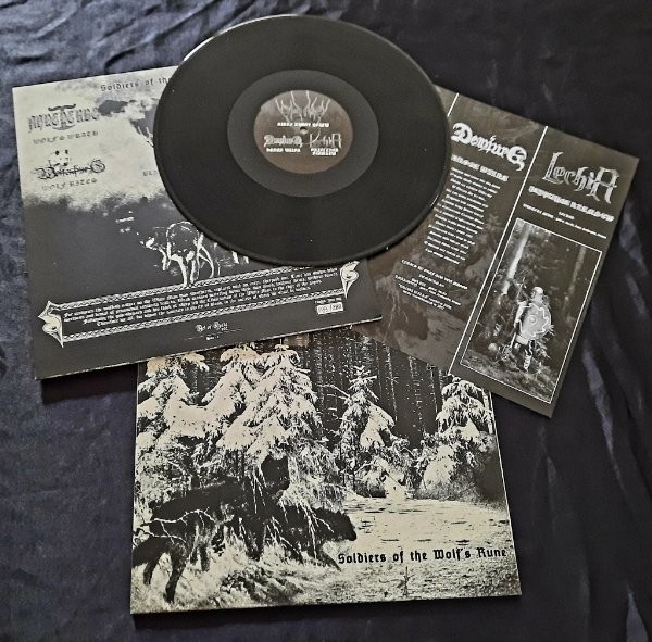 SOLDIERS OF THE WOLF'SRUNE - SPLIT LP