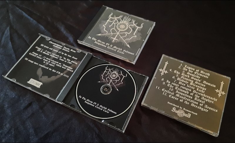 THE TRUE FROST - In the Gleam Of A Morbid Fullmoon / Iniquitous Cyclical Curse CD