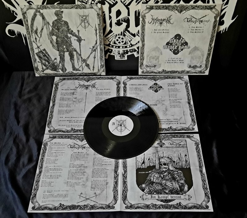 TOTENBURG / HELDENASCHE / ORDER OF THE WHITE HAND - Im Kampf vereint Split 12" LP (Black Vinyl)