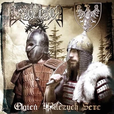 GRAVELAND / BIALY VITEZ - Ogien Wilczych Serc CD
