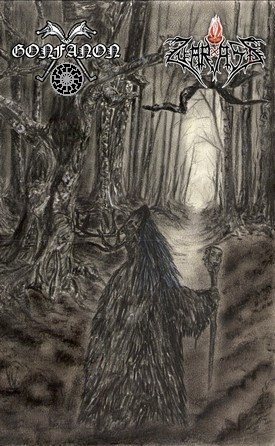 GONFANON / ZUARASIZ – Wishpering Swords In The Forest's Darkness Split Tape