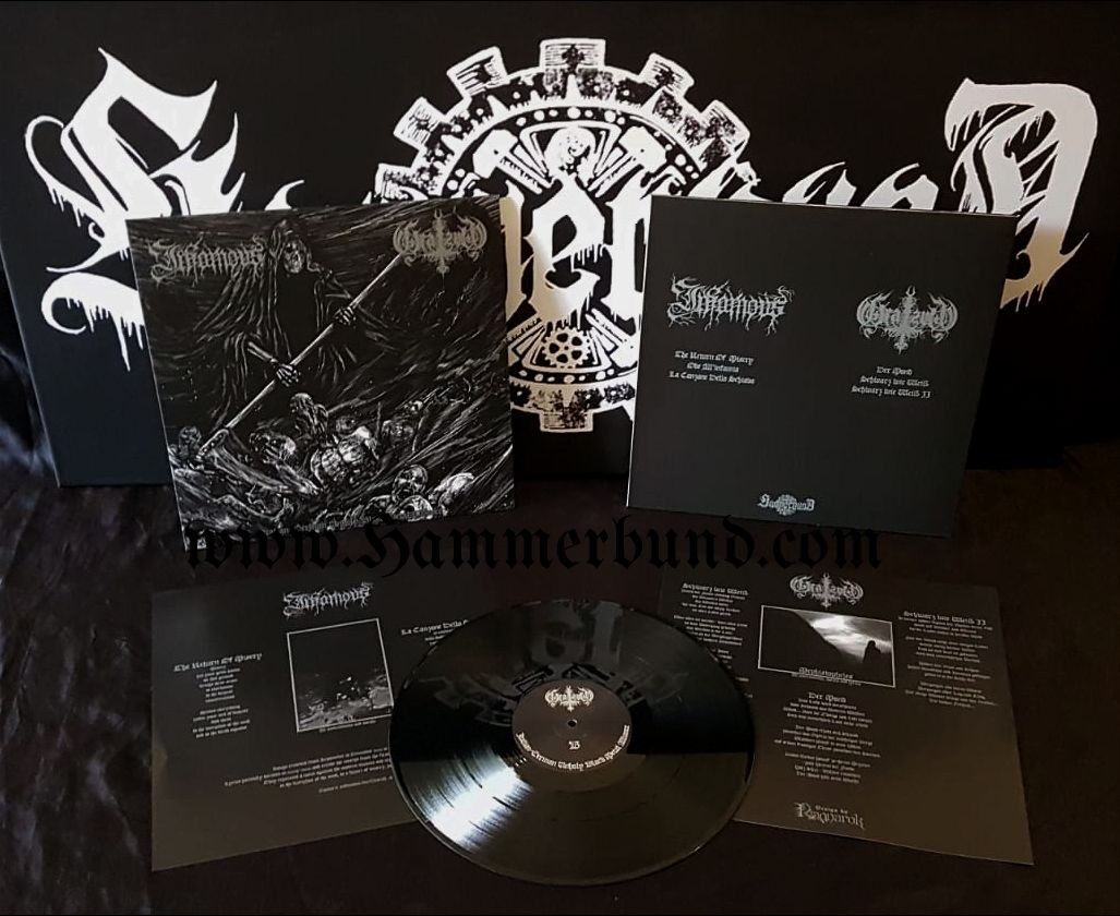 Infamous / Gratzug - Split LP