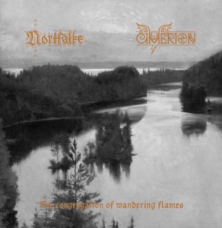 NORTHFALKE / CIMERION – The congregation of wandering flames 12" LP