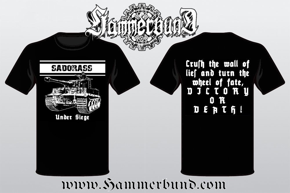 SADORASS - Under Siege T - Shirt