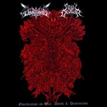 CROWN OV HORNS / SOUL DEVOUR - Glorification ov War, Death & Destruction Split Tape