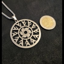 VRIL-SONNE - Kettenanhänger mit Kette (Groß)