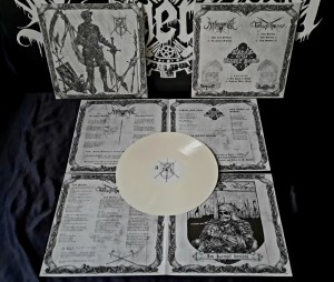 TOTENBURG / HELDENASCHE / ORDER OF THE WHITE HAND - Im Kampf vereint Split 12" LP (White Vinyl)