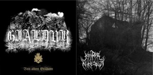 GJALDUR / KRYPTA NICESTWA - Von alten Gräbern / Krypta nicestwa CD