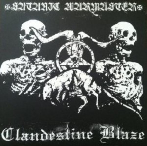 CLANDESTINE BLAZE / SATANIC WARMASTER - Split Digipak CD