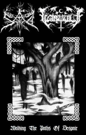 SAD / WARWULF - Walking the Paths of Despair Split Tape